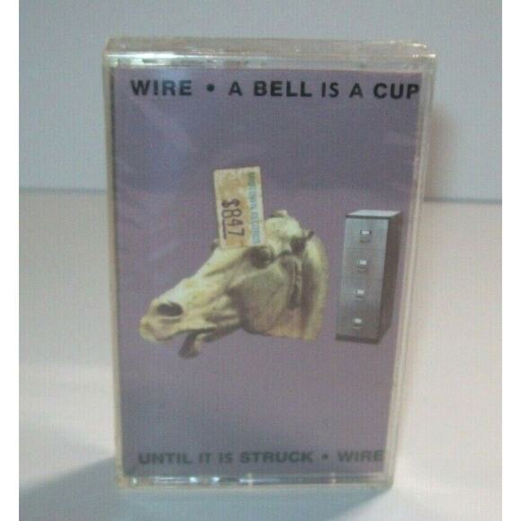 Wire A Bell Is A Cup Until It Is Struck SEALED Cassette Tape 1988 Post-Punk - Picture 1 of 4
